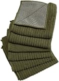 DII Home Essentials Microfiber Microfiber Scrubber Cloth, Green, Set of 6