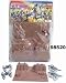 54mm Civil War Cannon Embankment Set (8pcs) (Bagged) by BMC