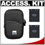 Nikon Coolpix 9411 Neoprene Case + (2) EN-EL10 Batteries Kit for S60, S200, S210, S220, S230, 500, S510, S520, S600 & S700 Digital Cameras