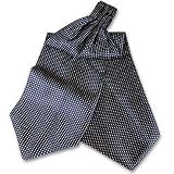 Forzieri Polkdot Silk Ascot
