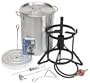 Eastman Outdoors 38065 Aluminum Turkey Fry Pot with 170,000 BTU Burner