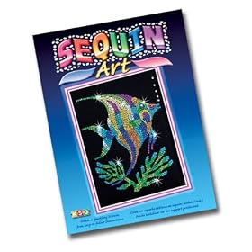Sequin Art Angel Fish