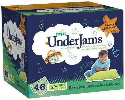Pampers Underjams Boys (S/m)big Pack 46 Count (Packaging May Vary)
