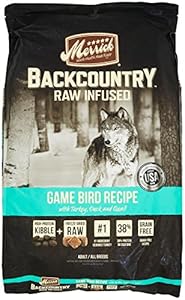 Merrick Backcountry Game Bird Recipe Pet Food, 22-Pound Merrick Backcountry Game Bird Recipe Pet Food, 22-Pound