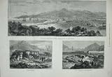 1880 Laurium Silver Mines Greece Furnaces Washing Well