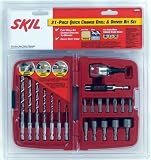 Skil 90921 Quick Change 21 Piece Drilling and Driving Set in Plastic Case