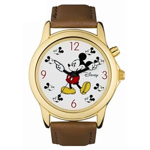 Disney Midsize MU2550-MT Musical "Mickey Mouse March" Motion Hands Watch