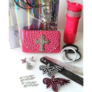 Rhinestone Bling Bling Gift Set with 22 Pieces