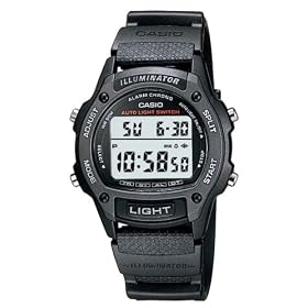Casio - W-93H-1AVHEF - Montre Homme - Multifonction - Quartz digitale - Bracelet r�sine