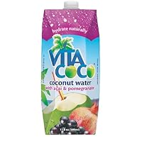 Vita Coco Coconut Water with Acai and Pomegranate, 17-Ounce Boxes (Pack of 12)