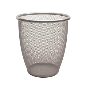 <b>Silver Mesh Wastecan by Design Ideas</b>