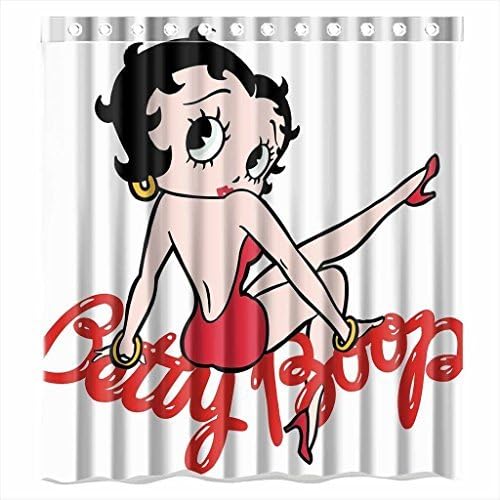 Window curtain drape Custom Anime Betty Boop Fabric