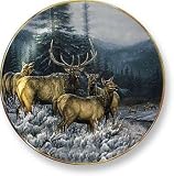 Wild Wings Big Game Plates - Broken Silence Elk - B0006U388U