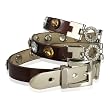 Women's Large Rhinestones Studded IOI Fashion Leather Belt