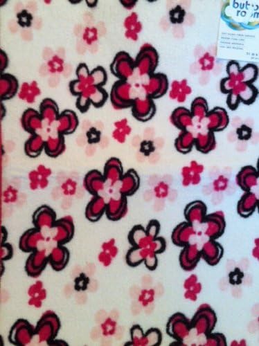Memory Foam Bath Bed Rug Mat Pink Floral 21 X 34 Inches