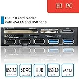 HI PC 74-In-1 3.5-Inch Internal Card Reader With USB Port
