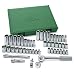 SK 94549 49 Piece 3/8-Inch Drive 6 Point Fractional/Metric Socket Set
