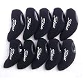 titleist golf Iron Covers 10pcs/set black new model