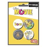 The Simpsons Ansteck Buttons Simpsons