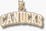 Vancouver Canucks Canucks Pendant - 14KT Gold Jewelry