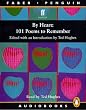 By Heart: 101 Poems to Remember (Penguin)