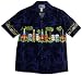 Beer Bottles & Cans Chest Band Men's Hawaiian Aloha Shirt