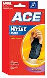 ACE Wrist Brace with Splint Support, Left, Large