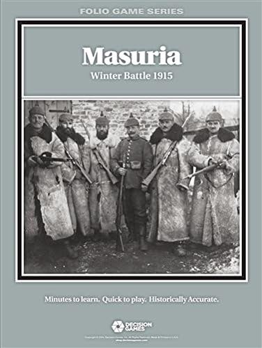 Decision Games Folios DG: Masuria, Winter Battles 1915, Folio Boardgame