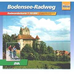 Bodenseeradweg 1 : 50 000: Radwanderkarte mit ausgew�hlten Stra�ennamen zur besseren Orientierung