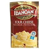 Review Idahoan  / Idahoan Mashed Potatoes, Four Cheese, 4-Ounce Packets (Pack of 24)