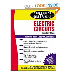 Schaum's Outline of Electric Circuts (Schaum's Outline Series)