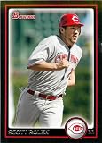 2010 Bowman Baseball Card # 42 Scott Rolen - Cincinnati Reds - In A Protective Screwdown Case!