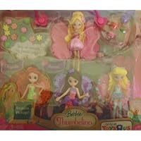Barbie Thumbelina 4 Pack With Reusable Purse (Toysrus Exclusive)