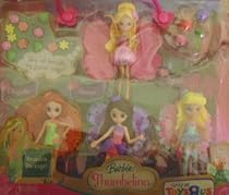Barbie Thumbelina 4 Pack With Reusable Purse (Toysrus Exclusive)