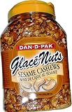 Review Dan-D-Pak  / Dan-D-Pak Sesame Glazed Cashews, 21-Ounce. Plastic Jar (Pack of 5)