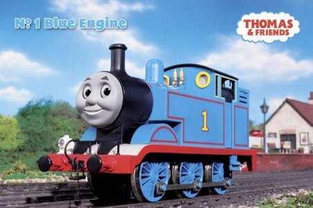 Thomas and Friends Blue Engine - Maxi Poster - 61 cm x 91.5 cm
