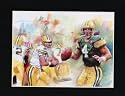 Brett Favre Green Bay Packers POSTER NFL QB NEW RARE NR - 11" x 17"