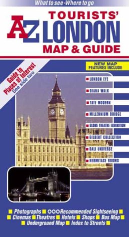 A-Z London Big Wheel Tourists Map and Guide