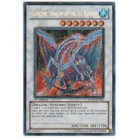  Yu-Gi-Oh! - Gungnir, Dragon of the Ice Barrier - Hidden Arsenal 3 - #HA03-EN030 - 1st Edition - Secret Rare