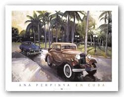En Cuba by Ana Perpinya 22.75"x32" Art Print Poster