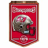 NFL Tampa Bay Buccaneers 11-by-17 Wood Sign Traditional Look