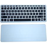 AutoLive 2-Pack Translucent Black&Clear Ultra Thin Silicone Keyboard Skin Protector Cover for HP Stream 13-c002dx 13-c010ca 13-c010nr 13-c020ca 13-c030nr, Stream 14-z010nr, Split x2 13-a010nr 13 -a010dx 13-a012dx 13-m110dx 13-m010dx 13-g110dx 13z-p100 13-p110nr 13-p120nr Envy 14-k020us 14-k010us 14-k027cl 14t-k100 14-f020us 14-f021nr 14-f027cl 14-e021tx 14-e022tx 14-e023tx 14-e024tx 14-e034tx 14-e035tx 14z-n100 14z-n200 14-v063us TouchSmart 14