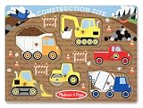 Melissa & Doug Construction Site Peg Puzzle