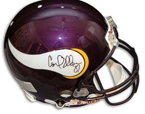 Autographed Carl Eller Vikings Proline Helmet
