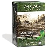 Numi Organic Tea Mint Puerh, Full Leaf Green Tea, 16-Count Tea Bags (Pack of 2) Sale In Cheap Price !! Promotions Here For Buy Numi Organic Tea Mint Puerh, Full Leaf Green Tea, 16-Count Tea Bags (Pack of 2) Hot Deals