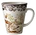 Spode Woodland American Wildlife Collection Winter Scene Beverage Mug 11 ounce - Snowshoe Rabbit