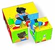 Vilac - 2168 - Eveil - Coffret 4 Cubes - Petit Ours Brun