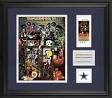 Dallas Cowboys Framed Program and Ticket Collage | Details: Super Bowl VI Champion