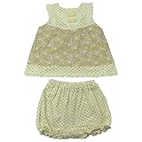 《H28年夏物》(日本製) Pample Mousse(パンプルムース) 葉っぱと鳥のPtミルキースーツ 90cm/BE NO.DP-62407