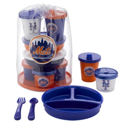 New York Mets 23-pc. Baby Feeding Gift Set